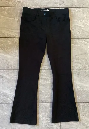 Betabrand Dress Pant Yoga Pants Black Bootcut XL W1682-BLK thumbnail 1
