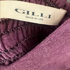 Gilli Women Dress Purple Cap Sleeve Smocked Back Fit & Flare Size Small thumbnail 3