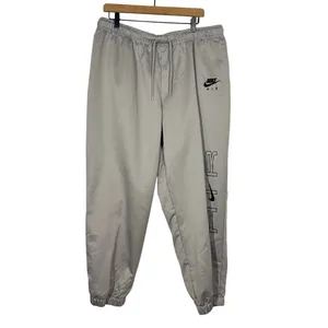 Nike Jogger Pants Size XXL Gray Mid Rise Loose Fit Drawstring Tapered Athleisure thumbnail 2