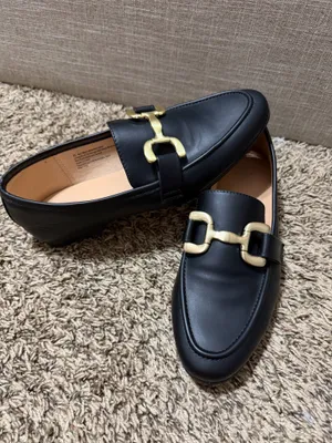 Target Black Leather Loafers  thumbnail 2