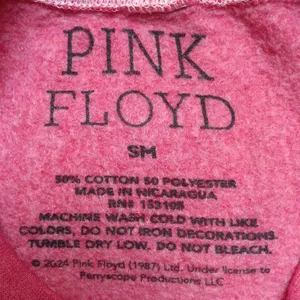 Pink Floyd Oversized Sweatshirt Crewneck Fleece Women's Size SMALL New NWT thumbnail 3