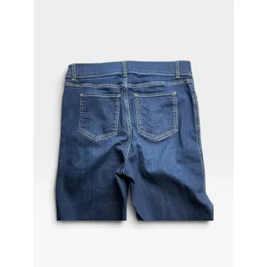 Spanx Flare Jeans Midnight Shade Dark Wash High Rise Pull On Size Medium Tall thumbnail 8