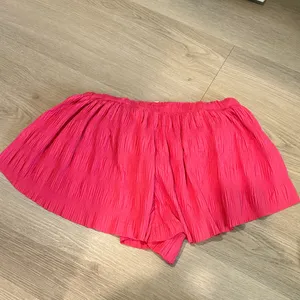 Vibrant Pink Pleated free people movement Shorts thumbnail 2