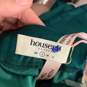 House of CB Petronella Asymmetrical Emerald Green Womens Skirt Midi New Small thumbnail 10
