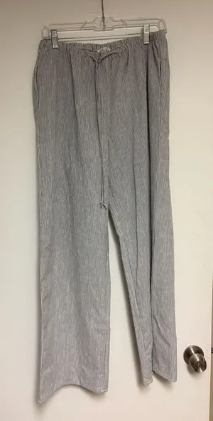 Sienna Sky Cotton Striped Beach Pants L NWOT thumbnail 1