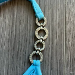 SheIn Blue Halter top thumbnail 3