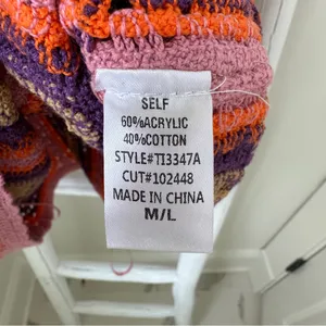 Sunland17 Granny Square Vibrant Crochet Cropped Tank Top thumbnail 8