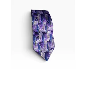 J Garcia Oak Tree Collection Fifty-Two Purple Abstract Silk Necktie 60 Inch thumbnail 2