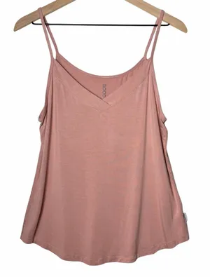 Boody Goodnight Sleep Cami Pajama Tank Top Bamboo Pink Women' Size S thumbnail 1