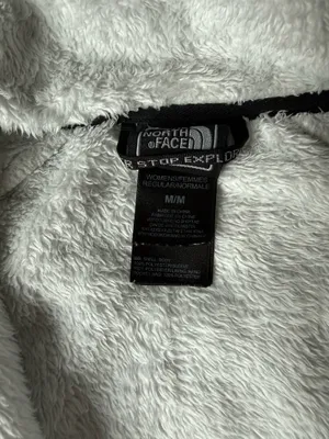 The North Face White Zip-Up Jacket thumbnail 3