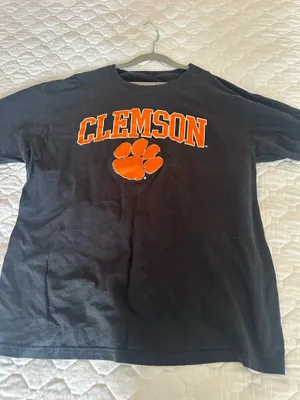 Clemson t shirt Black Size L thumbnail 2