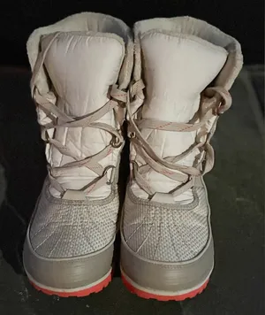 Sorel Women's Tivoli II Winter Boots - White Gray Waterproof Size 10‎ EUC thumbnail 1