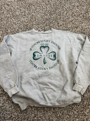 Hanes Vintage Chapman Irish crew neck thumbnail 2