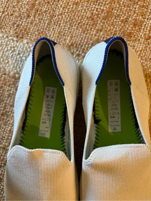 Rothy’s The Original Slip On Sneaker in bright white thumbnail 10