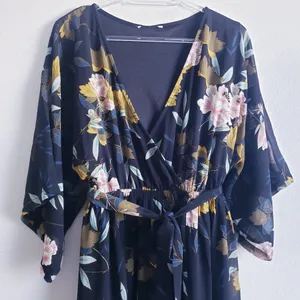 Baltic Born Kia Kimono Maxi Dress Short Sleeve New Without Tags Floral SOLD OUT thumbnail 4