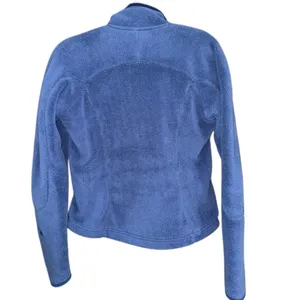 Patagonia R2 Polartec Jacket Women’s Size small Blue Full Zip up Fleece USA Vtg thumbnail 3