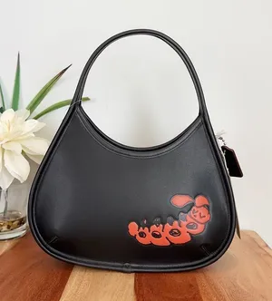 NWT Coach Ergo Bag In Coachtopia‎ Leather With Sleepy Caterpillar Print thumbnail 1
