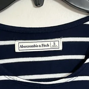 Abercrombie & Fitch Women's Size Small‎ Tank Dress Blue Striped Print Mini Dress thumbnail 2