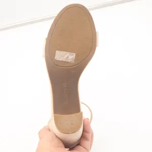 Indigo Rd Bradlee Beige Faux Suede Block Heel Ankle Strap Sandals Mens 7.5M thumbnail 9