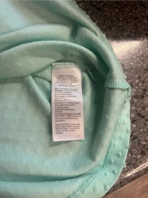 J. Crew Mint Green Sleeveless Dot-Textured Ruffle Neck Top thumbnail 3