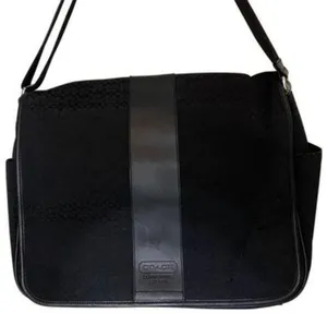 COACH Black Fabric Crossbody Bag thumbnail 1