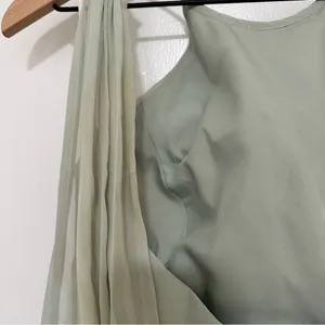 LELA‎ ROSE | Elegant Sage Green Maxi Dress thumbnail 7