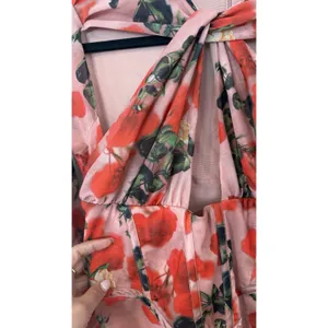 House of CB Adanna Rose Print Corset Mini Dress Size Large -3041 thumbnail 4