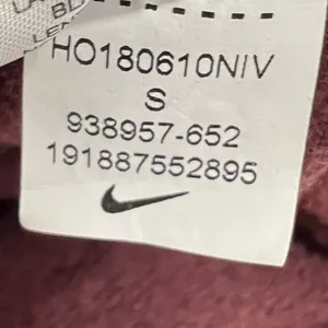 Nike Women’s Maroon Full Zip Hooded with Pockets - Size Small - VGUC thumbnail 8