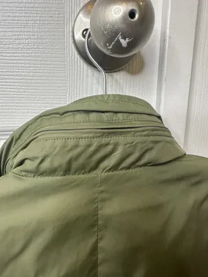 Gap Green Cargo Windbreaker Jacket | Utility Pockets | Cinched Waist | Size XS thumbnail 5