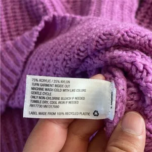 A New Days Size Medium Purple Crewneck Pullover Sweater thumbnail 5
