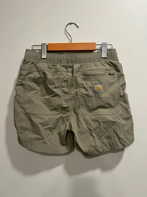 Women’s Carhartt Relaxed Fit Ripstop 5-Pocket Work Shorts thumbnail 2