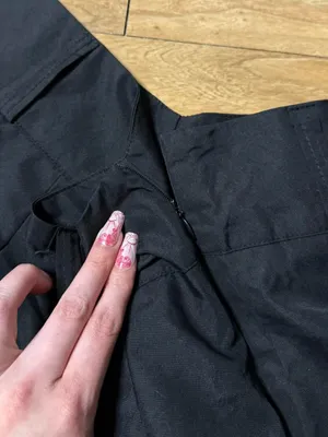 Black Pleated Mini Skirt Size L thumbnail 2
