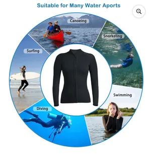 Realon Long Sleeve neoprene wetsuit jacket thumbnail 9