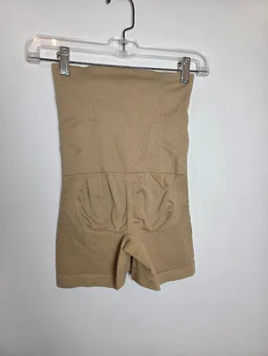 Beige Tummy Control Shapewear Thigh Abdomen Boning Support Slimming S/XS thumbnail 4