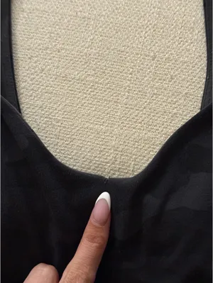 Black Lululemon Camouflage Leggings and Tank Set thumbnail 8