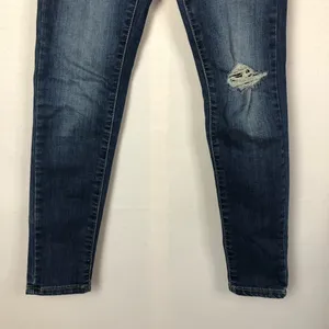 Aeropostale Medium Wash High Waisted‎ Distressed Skinny Jegging 00S thumbnail 4