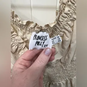 Princess Polly Beige Dress thumbnail 2
