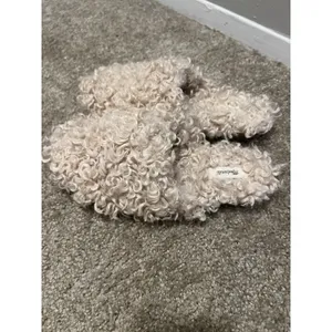 Madewell Furry Slippers Faux Fur Size 10 NWOT thumbnail 5