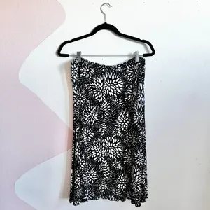 Vintage Y2K Floral Maxi‎ Skirt Boho Cottagecore Grunge Fairycore 2000s XL thumbnail 2