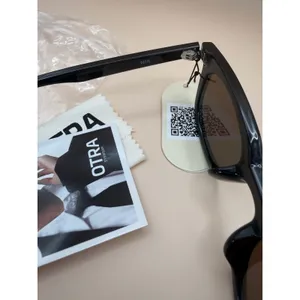 OTRA Eyewear Nia Sunglasses Chocolate‎ Brown Square Frame OTR-FA-001 NWT thumbnail 9