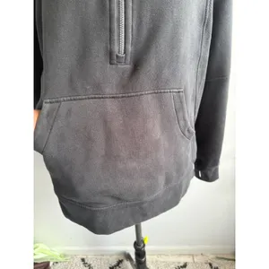Lululemon Scuba Oversized‎ Half-Zip Funnel Neck Pullover Black LW3JAMS Size M/L thumbnail 3