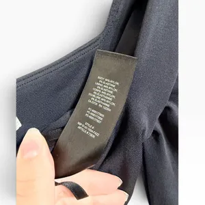 Aritzia Babaton black Contour Minimalist Square Neck bodysuit Long Sleeve Medium thumbnail 5