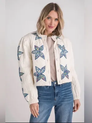 Free People Quinn Quilted Jacket thumbnail 1