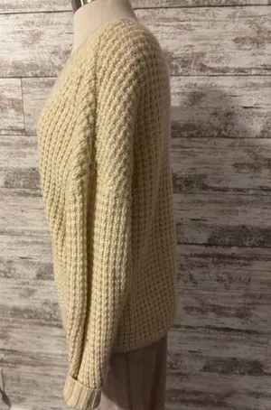 American Eagle V-Neck Sweater Oversized Knit thumbnail 3