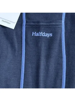 Halfdays Hallie Midweight Merino Legging Navy Blue Womens Size S Base Layer NWT thumbnail 11