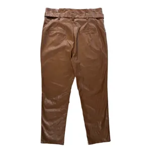 LUCY PARIS womens faux leather pleated‎ casual pants thumbnail 9
