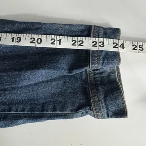Shore Denim Jacket Women Size L Medium Wash Stretch Button Front Classic Boho thumbnail 9