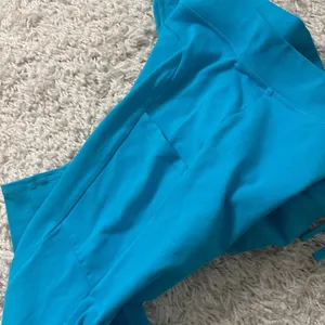 Alo Yoga Women's 7/8 High-Waist Checkpoint Leggings aqua blue size medium thumbnail 6