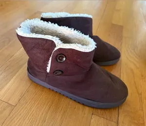 Sporto Womens brown Faux Fur Boots Size L 9 - 10 thumbnail 1