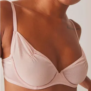 Free People Heart Throb Underwire Bra Silver Pink Women Size Medium NWT thumbnail 3